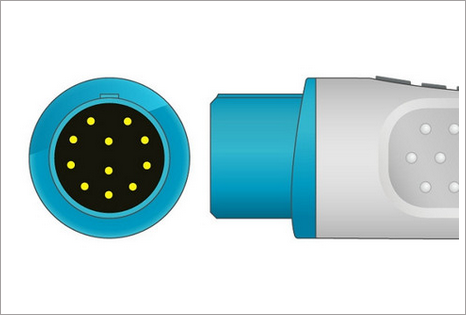 Nihon Kohden 8pins connector_1