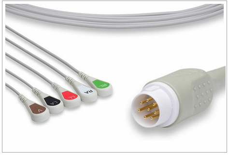 Philips 6pins ECG cable_3