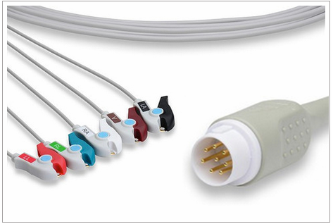 Philips 6pins ECG cable_4